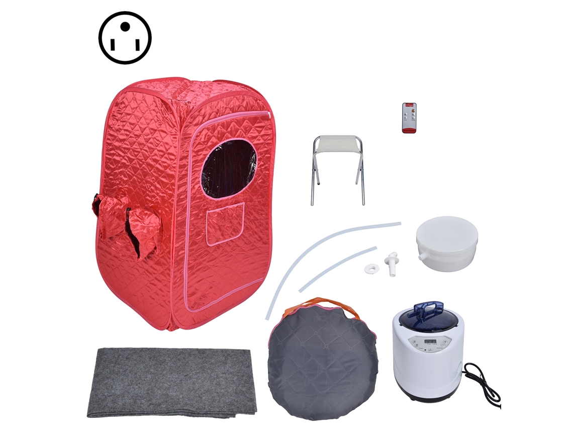 Gerador De Sauna A Vapor Portátil 1000w Teto Ajustável 1‑9 Marchas 110v Eua