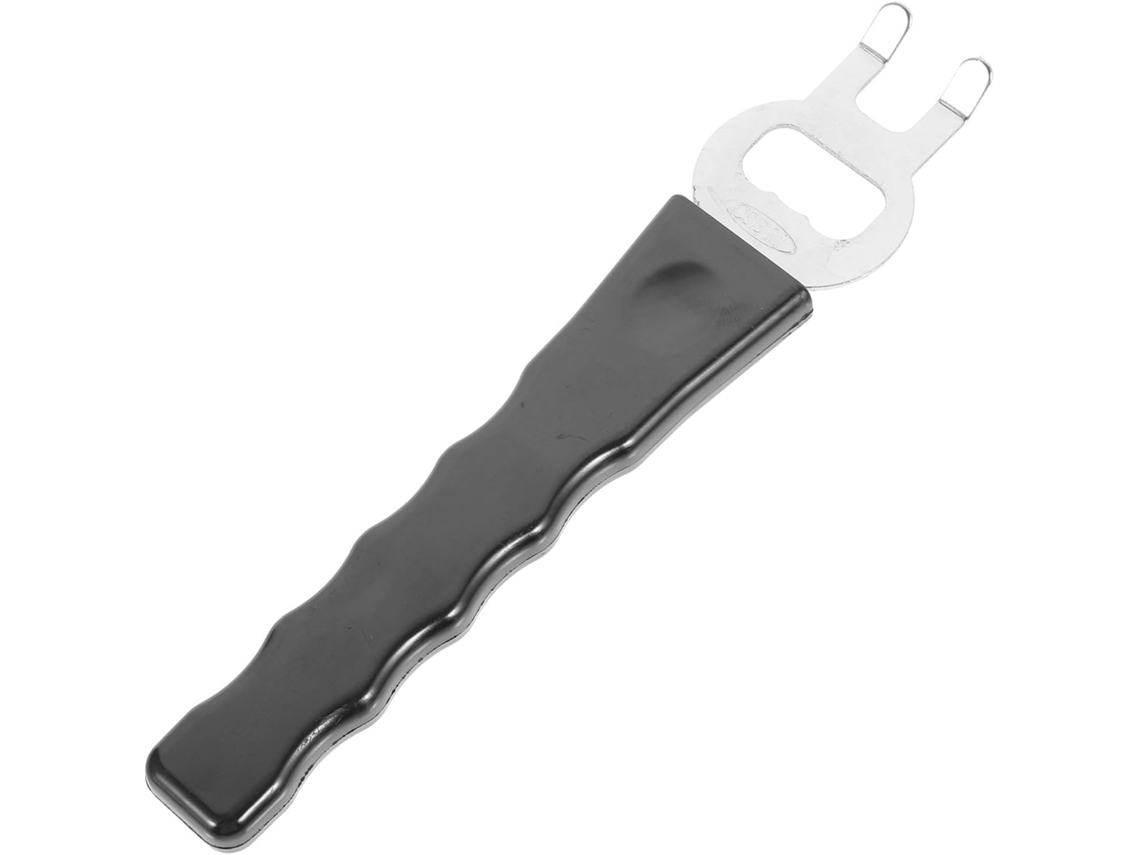 Pinça Antiderrapante Para Pratos Nuobesty Em Aço Inoxidável E Plástico Preto Levantar Com Segurança Tigelas Quentes