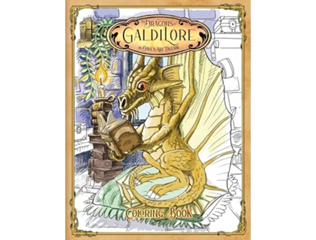 Livro The Dragons of Galdilore Coloring Book de Ball e Dave (Inglês)
