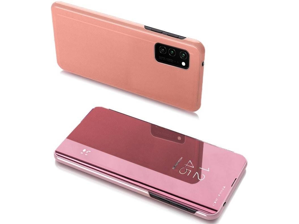 Capa Samsung Galaxy A32 LMOBILE Clear View Rosa