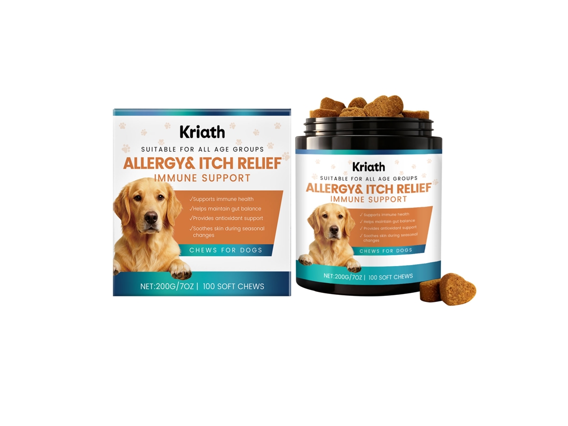 Kriath Fibra LAXISCREED Suplemento para Cães, Grânulos Macios para Cuidados Diários