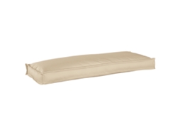 Conjunto 1 Almofada Moderna Vidaxl Bege Oxford (110 X 40 X 8 Cm)