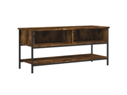 Tv Cabinet, Tv Cabinets Vidaxl Marrom Madeira Processada (n/a)