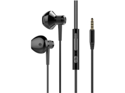 Fones De Ouvido Com Fio Tipo C Microfone Para Som Hifi, Em Liga De Alumínio, Intra Auriculares, Com Conector De 3, 5mm