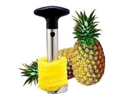 Descascador De Abacaxi, Utensílio De Cozinha Simples, Preto