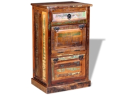 Shoe Cabinet, Shoe Cabinets Vidaxl Multicolor Madeira