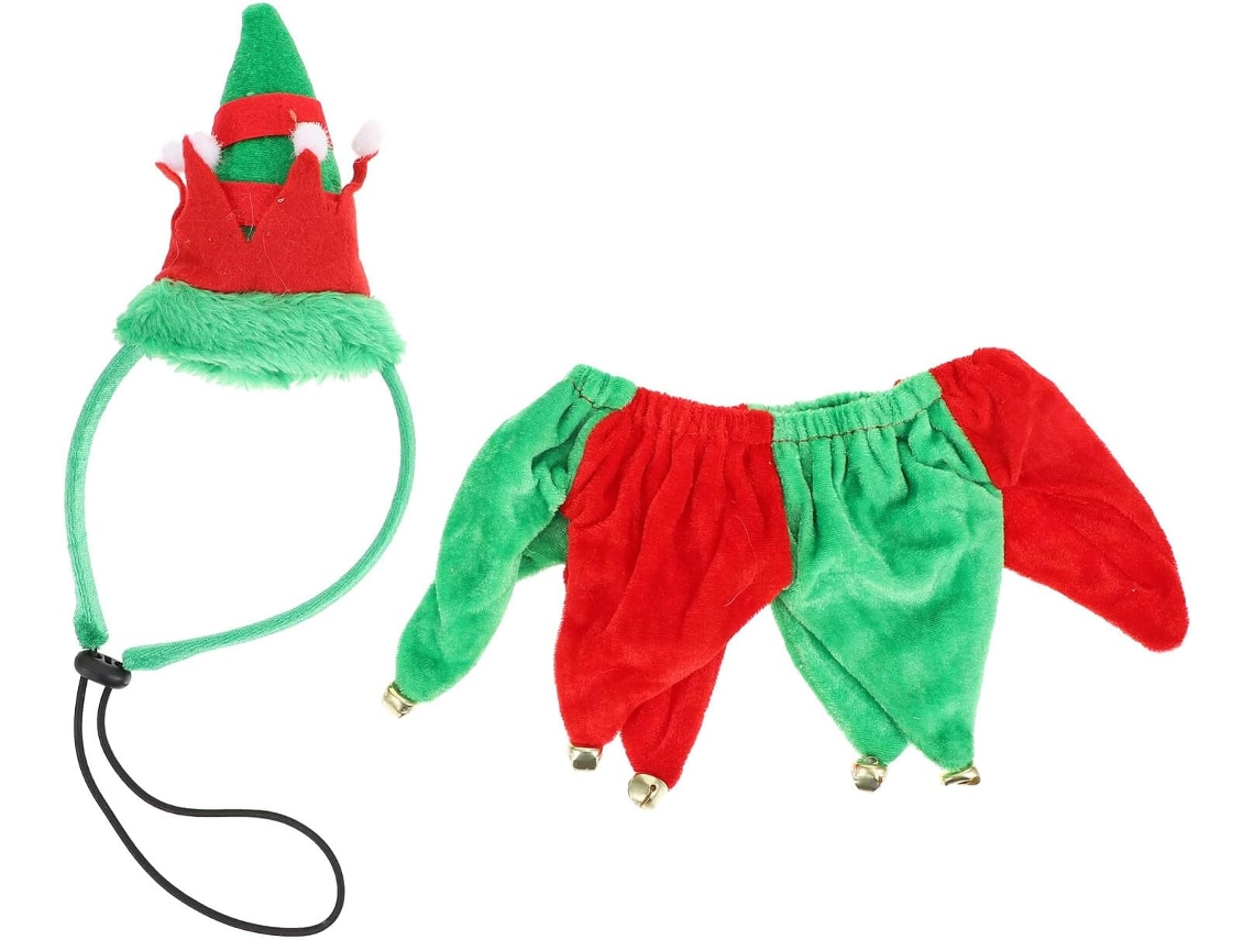 Faixa De Cabeça Cachecol Cães Pequenos, Ideal Decoração De Natal E Cosplay