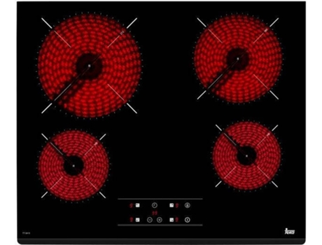 Placa de Vitrocerâmica TEKA TB6415 (Elétrica - 60 cm - Preto)