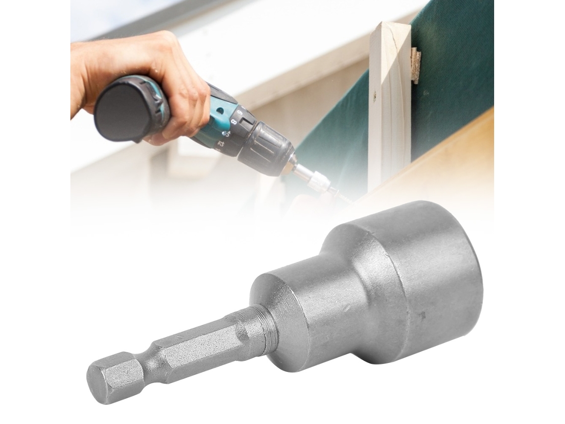 Laxiscreed Adaptador Magnético Para Chaves De Fenda Hexagonais, Ideal Para Ferramentas De Aço Duráveis