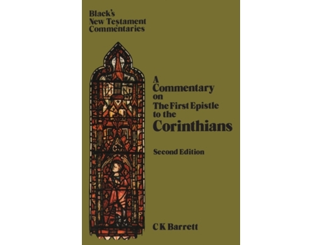 Livro Commentary On The First Epistle To The Corinthians Charles Kingsley Barrett (Inglês)