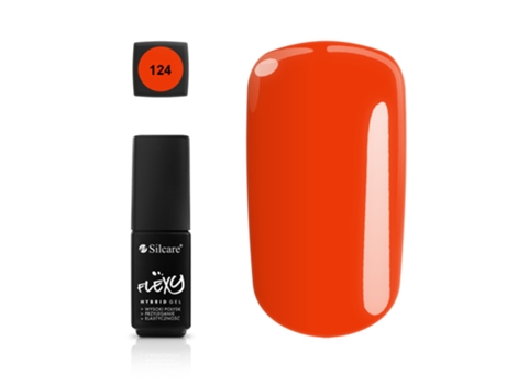 Flexy Hybrid Gel Polish 124, 4.5g Silcare