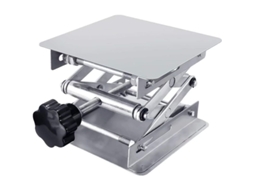 Mesa Elevadora De Laboratório De Aço Inoxidável Ajustável Para Experimentos De Física, Química E Biologia