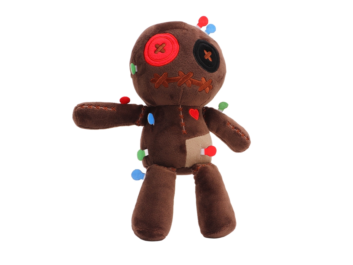 Boneco De Pelúcia De Halloween Macio Bordado Patchwork Divertido Para Crianças E Adultos