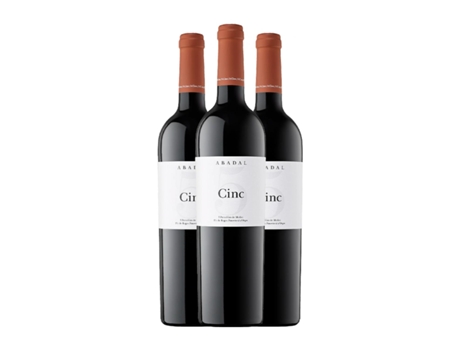 Vinho ABADAL Cinc Merlot Pla de Bages (0.75 L - 3 Unidades)