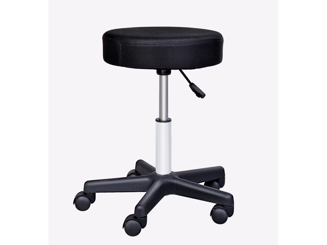 Banqueta De Banqueta De Massagem Giratória Com Altura Ajustável, Rodas E Três Opções De Cores De Capa Protetora. Btforus
