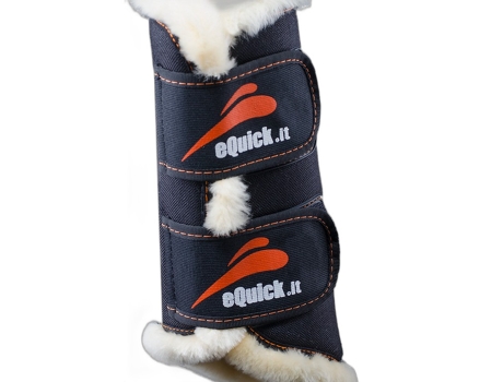 Botas de Proteção para Cavalos EQUICK Unisexo (M - Multicor)