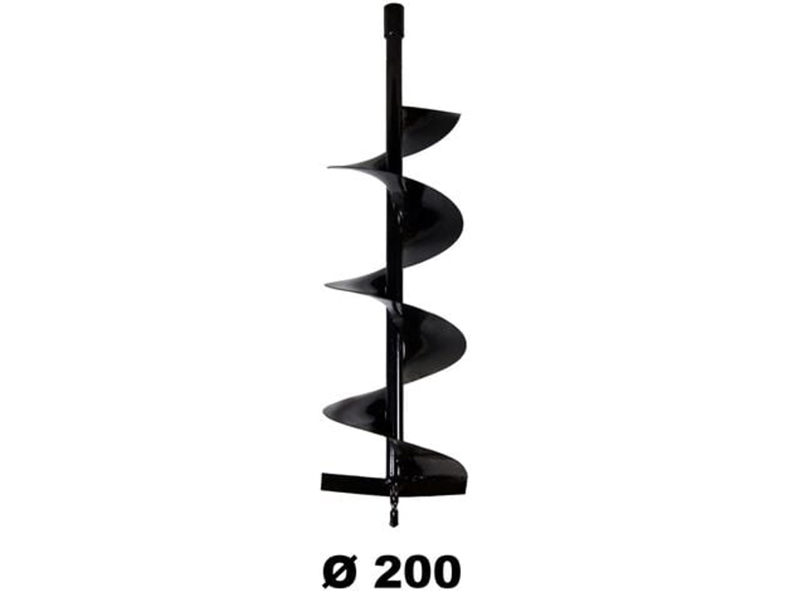 Ferramenta de Jardinagem: Broca Helicoidal 800X200Mm Única Lâmina Peso 4Kg
