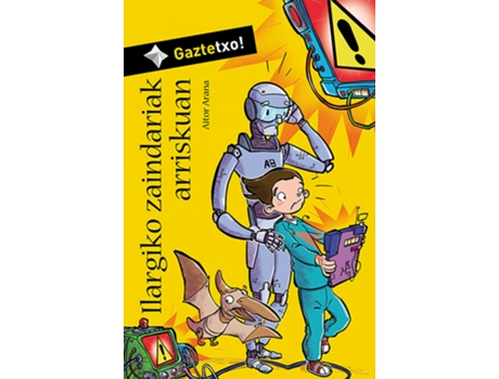 Livro Ilargiko Zaindariak Arriskuan de Aitor Arana Luzuriaga (Basco)