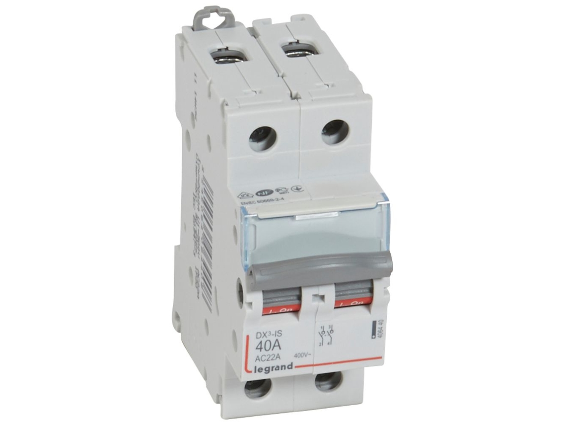 Dx3 Inter Seccionador 2P 40A Ref: 406440