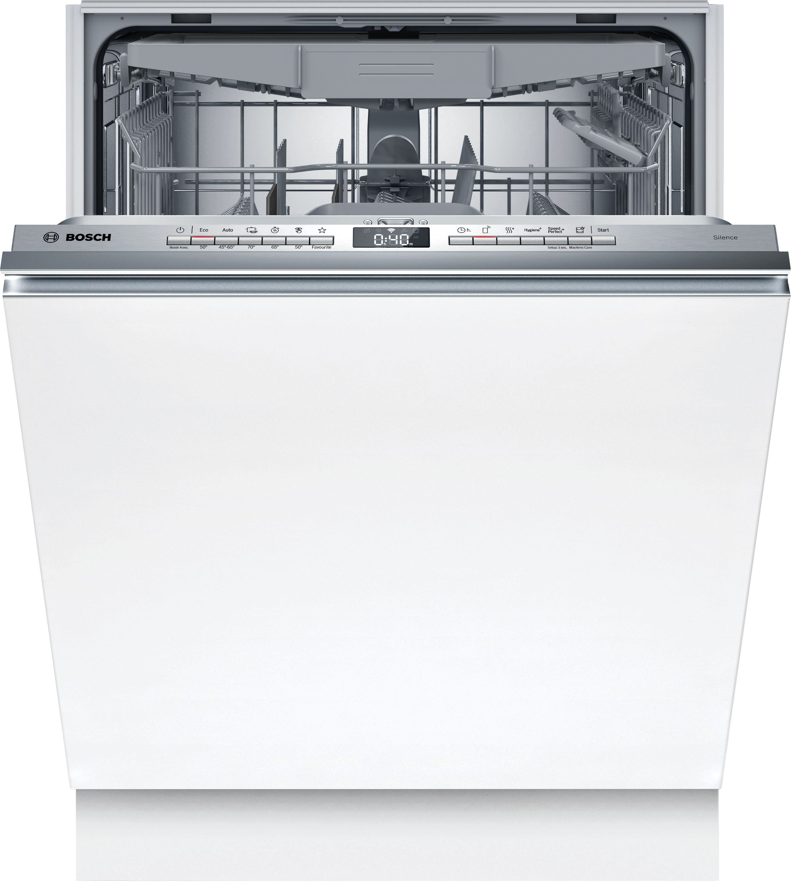 Máquina de Lavar Loiça Encastre BOSCH SMV4HVX15E (14 Conjuntos - 60 cm - Painel Inox)