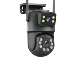 Câmera Externa Wi fi de 3mp, Zoom de 4x, Três Lentes, Tela Dupla SFUSHOS