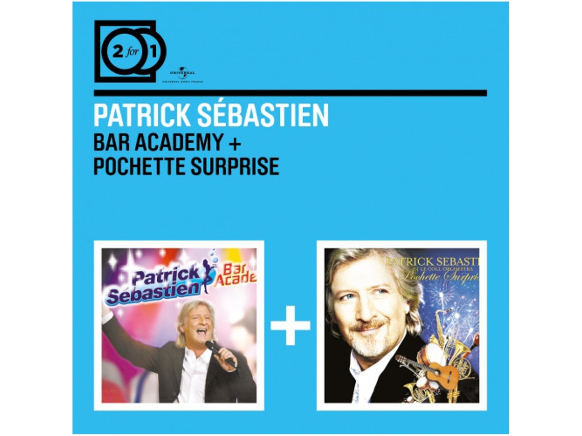 CD Patrick Sébastien - Bar Academy + Pochette Surprise