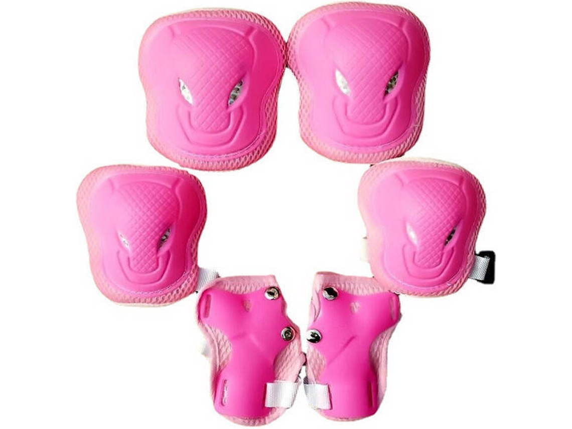 Equipamento de Proteção ATRUMS 6 Peças Rosa Patins e Trotinetes (20 x 20 x 10 cm)