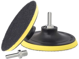 Conjunto De Lixa De 125 Mm Com Placa Traseira Com Rosca M14 Para Esmerilhadeira Angular Zeuxo