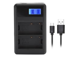 Lurelia Carregador De Bateria 1-2a 4,2/4,35v 2a 10w 5v Compatível Nikon Com Visor Lcd