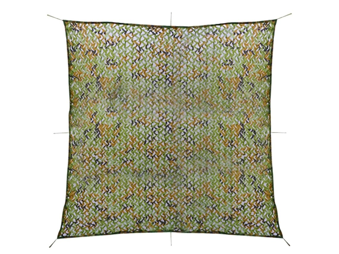 Vidaxl Rede De Camuflagem Com Saco De Armazenamento 2x3 M Verde