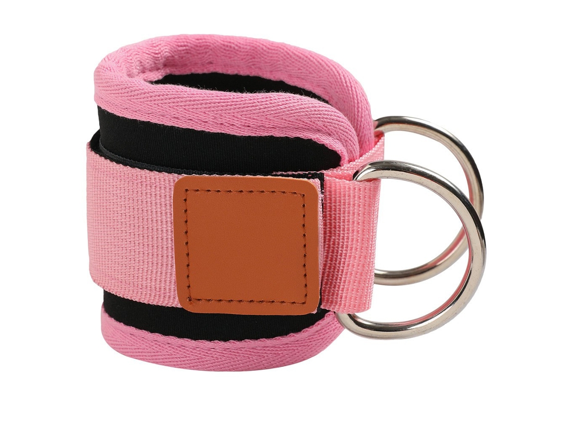 Tiras De Salto De Academia Ajustáveis Rosa, Suporte De Tornozelo Slowmoose