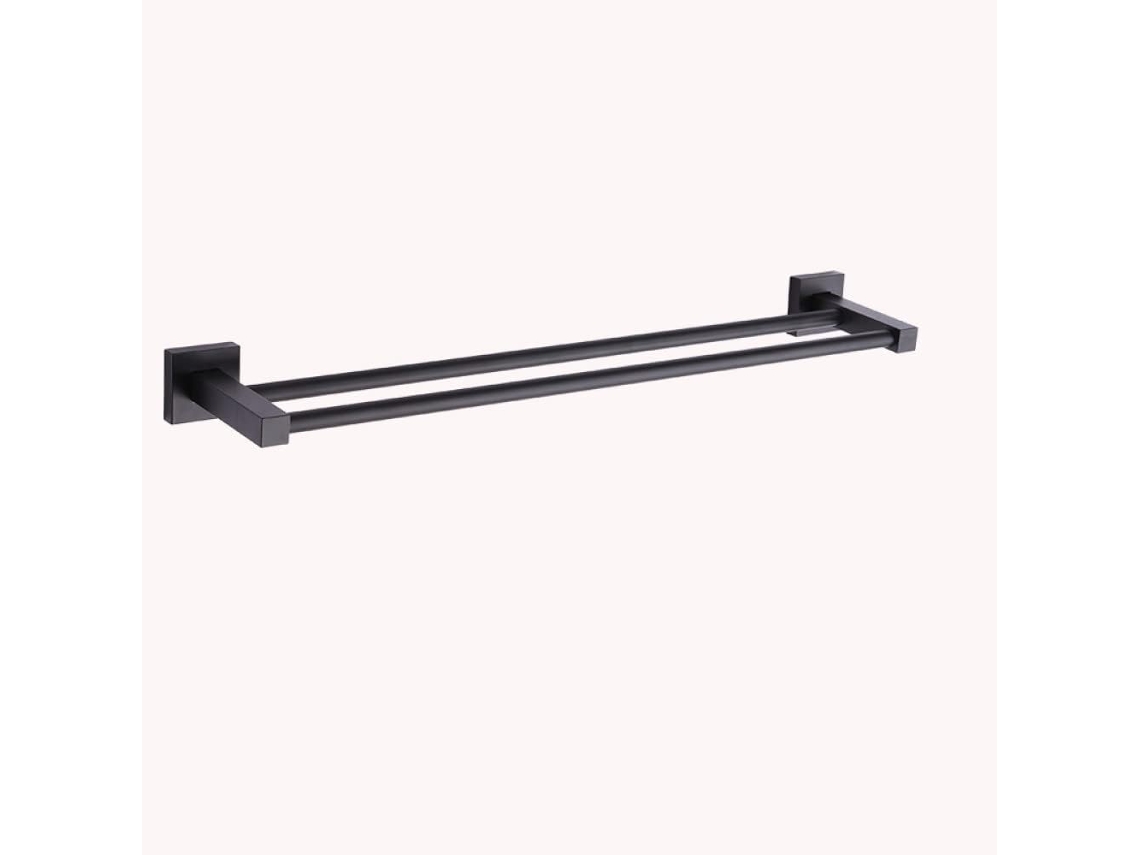 Suporte De Toalhas Em Alumínio Com Porta-escovas, 55 Cm