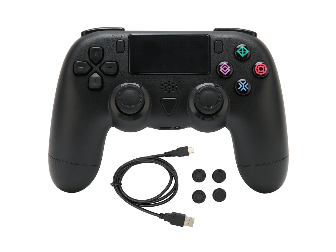 Controle Sem Fio para Jogos EOOCOO, com Vibração e Compatível com PS4