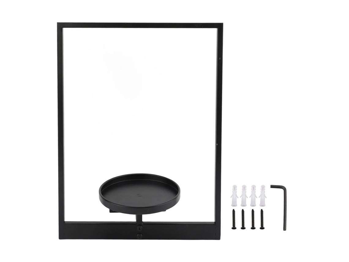 Quadro de Parede de Metal Primerox para plantas suporte decorativo sala jardim pátio moderno S/MARCA