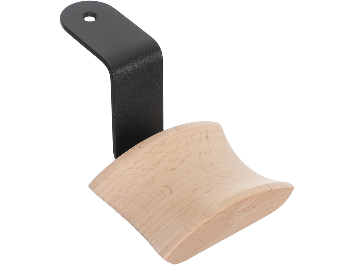 Suporte De Parede Para Fones Ouvido, Ideal Para Organizar E Acessar Seus Fones Com Facilidade Feito Em Alumínio Madeira