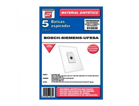 Sac para Rechange Pour Aspirateur TECNHOGAR 915639 5 Uds