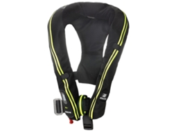 Arnês Colete Salva-Vidas Inflável Compact 100 Auto Preto 30-110 kgbaltic