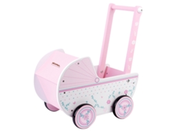 Woomax Carrinho De Bonecas Madeira