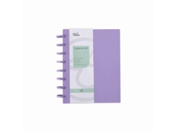 Caderno Smart Espiral A5 Pautado Lavanda TALIA 1 un