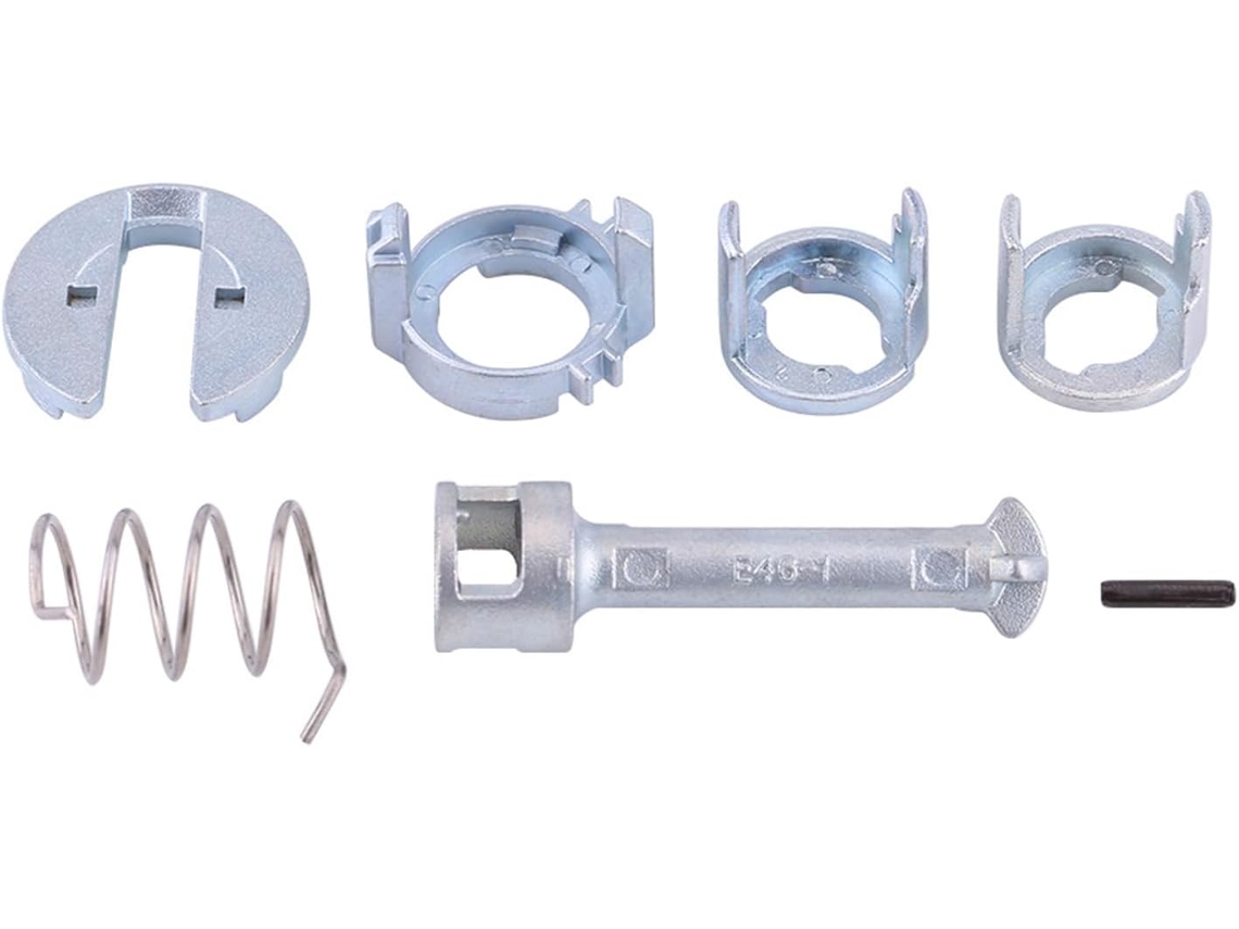 Kit De Reparo Fechadura Porta Haofy Bmw Série 3 E46, Construção Em Metal, Fácil Instalação, Substituição Direta