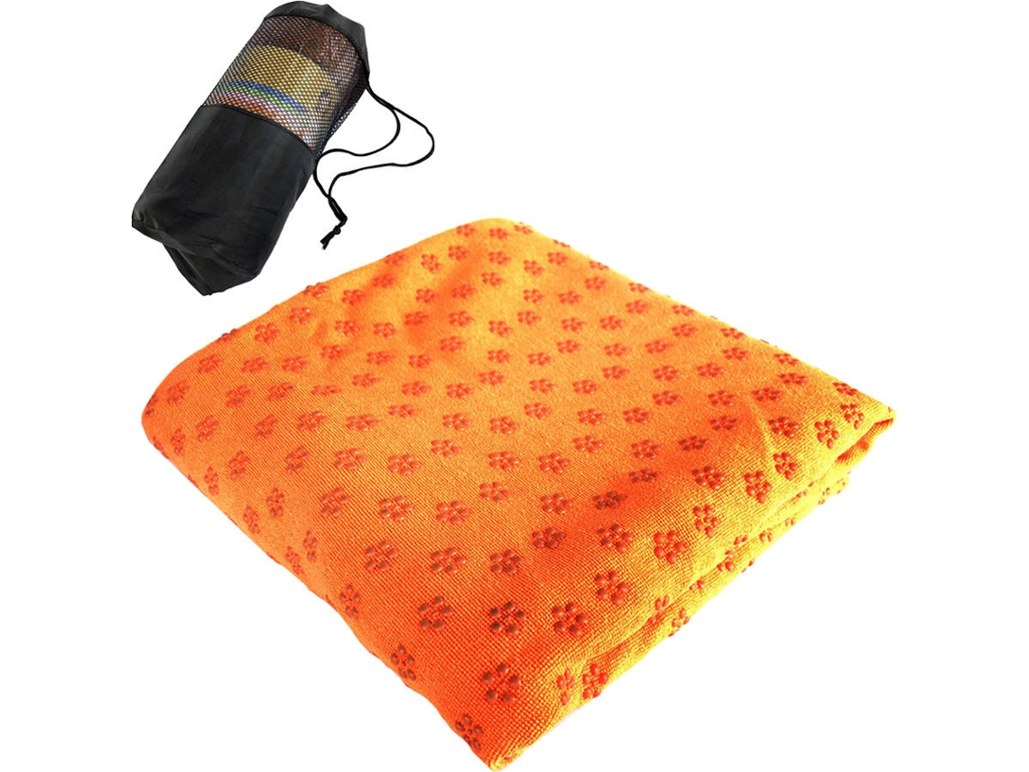 Toalha para Yoga ANSELF NBR Laranja (72x24cm)
