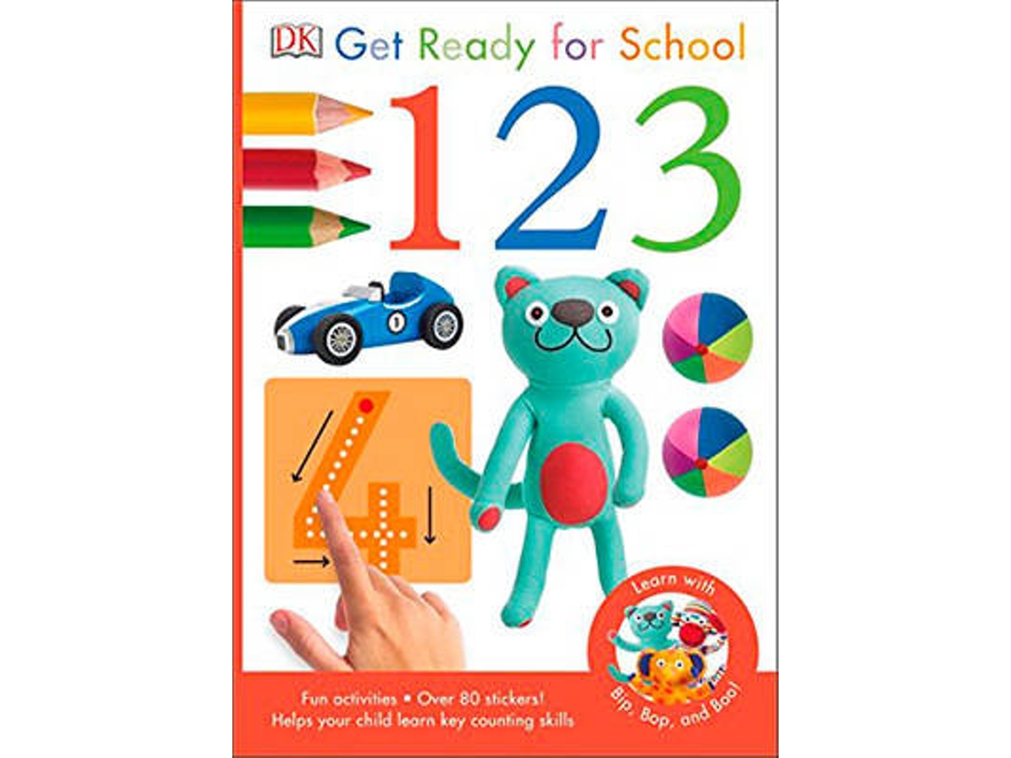Livro Get Ready For School: 1 2 3 With Stickers
