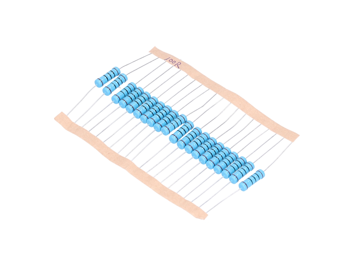 Resistor De Filme Metálico Laxiscreed 2w 1% De Precisão Para Eletrônica