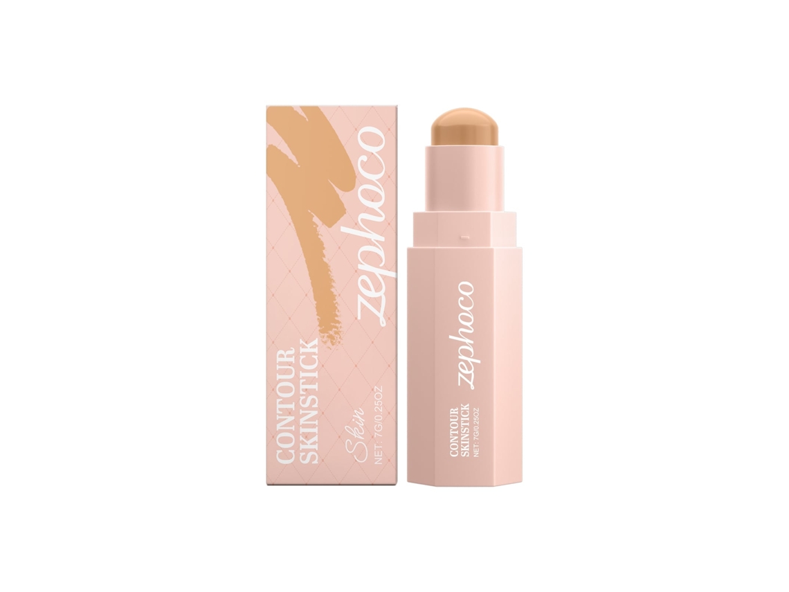 Bastão de Contorno Zephoco 3d com Textura Silky para Maquilhagem Natural LAXISCREED