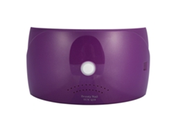 Lâmpada Secadora De Unhas Com 18 Leds 36w Modo Automático Para Géis De Unha Roxa Escura