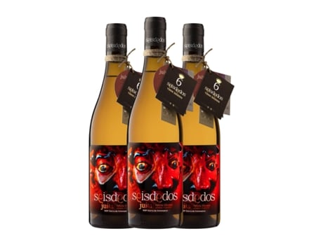 Vinho branco SEISDEDOS Juita Rufete Branco Vino de Calidad Sierra de Salamanca (0.75 L - 3 Unidades)