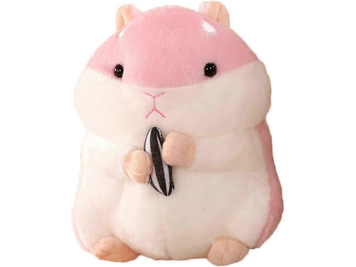 Boneco De Pelúcia Hamster 12 Polegadas Brinquedo Macio De Animais Para Crianças Rosa