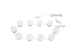 Kit De Lâmpadas Led Para Espelho De Vanidade E Farol (10 Lâmpadas) - Ajustável Em Brilho E Com Carregamento Usb