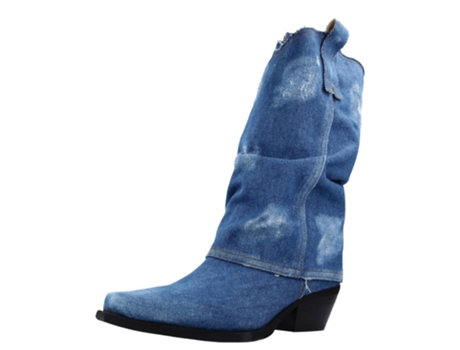 Sapatos de Mulher METISSE Tecido Azul (39)