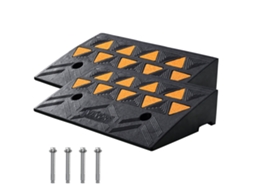 VEVOR Borracha Meio-Fio Rampa de Entrada para Meio-Fio 2 Pack 4.3 Rise 33069 Lbs Carga